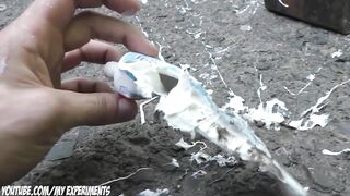 EXPERIMENT: HAMMER VS TOOTHPASTE