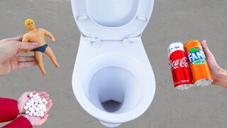 Coca Cola, Fanta and Mentos vs  Armstrong in the Toile!