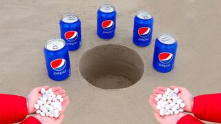 Pepsi vs Mentos Underground!