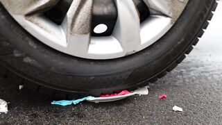 Crushing Crunchy & Soft Things by Car! Balloons Vs Car