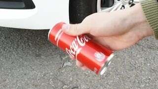 Experiment: Coca Cola vs Car!