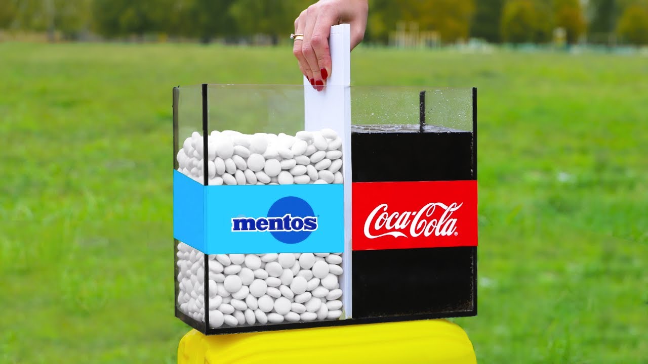 mentos coca cola zero