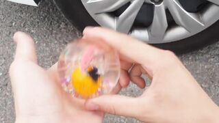 Crushing Crunchy & Soft Things by Car! Phone, Slime, Toys !