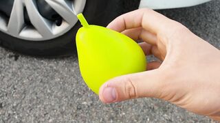 Crushing Crunchy & Soft Things by Car! Toys, Balloons, Balls !
