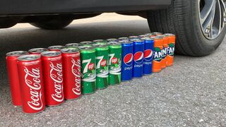 Experiment Coca Cola, Different Fanta, Pepsi, Sprite, Mirinda vs Mentos in Underground | Test Ex #14