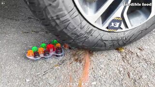 Experiment Car vs  Coca Cola & Stretch Armstrong | Crushing Crunchy & Soft Things by Car | Test Ex