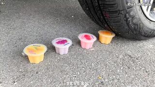 Experiment Car vs Coca vs Toothpaste and Balloons | Crushing Crunchy & Soft Things by Car | Test Ex