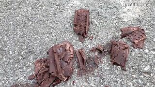 Experiment Car vs Chocolate Shoes Challenge | Crushing Crunchy & Soft Things by Car | Test Ex