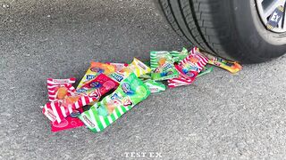 Experiment Car vs Cola, Fanta, Mtn Dew and Mentos | Crushing Crunchy & Soft Things by Car | Test Ex