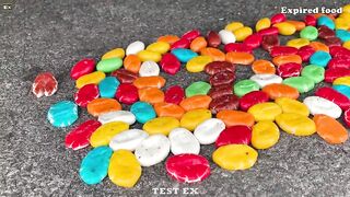 Experiment Car vs M&M Candy, Skittles candy | Crushing Crunchy & Soft Things by Car | Test Ex