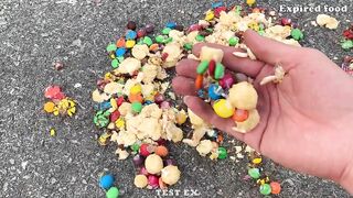 Experiment Car vs M&M Candy, Skittles, Watermelon | Crushing Crunchy & Soft Things by Car | Test Ex