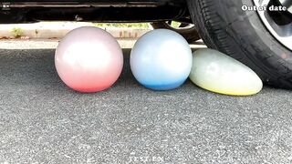 Experiment Car vs Colgate Toothpaste vs Balloons | Crushing Crunchy & Soft Things by Car | Test Ex