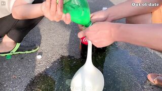 Experiment Car vs Coca Cola, Fanta, Pepsi Balloons | Crushing Crunchy & Soft Things by Car | Test Ex