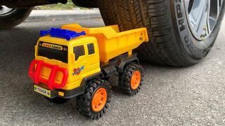 Experiment Car vs Excavator, Dump Truck, Car Toy | Crushing Crunchy & Soft Things by Car | Test Ex