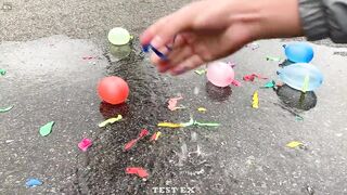 Experiment Car vs Coca Cola, Fanta, Mirinda Balloons | Crushing Crunchy & Soft Things by Car | 05