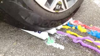 Experiment Car vs Toothpaste, Toys, Excavator | Crushing Crunchy & Soft Things by Car | Test Ex