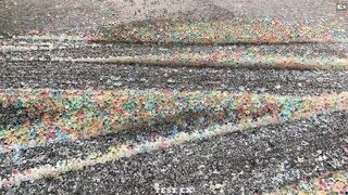 Experiment Car vs Orbeez | Crushing crunchy & soft things by car | Test Ex