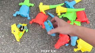 Experiment Car vs Alligator Toy | Crushing crunchy & soft things by car | Test Ex