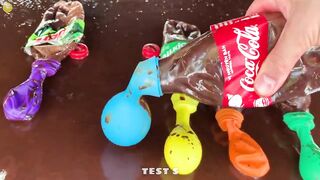 Experiment Car vs Coca Cola, Fanta, Mirinda Balloons | Crushing Crunchy & Soft Things by Car | #55