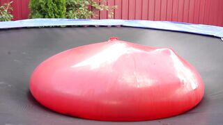 SUMBERGED inside a GIANT WATER BALLOON