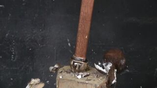 EXPERIMENT: VIKING AXE from LAVA
