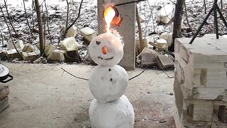 EXPERIMENT: LAVA vs SNOW MAN