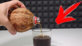 Coconut Bottle! How to make Coconut Bottle with Plastic Bottle! DIY Crafts!!
