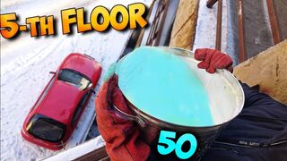 What if I drop 50 liters of OOBLECK on my CAR?