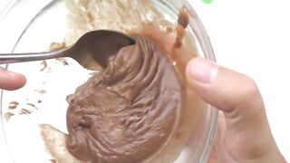 What if I mix slime and chocolate? Chocolate Slime!!!