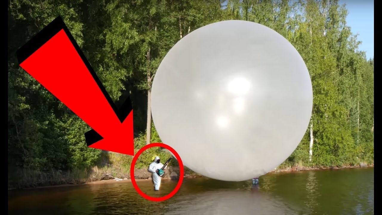 I Bought a Big House Like Weather Balloon!!! How to inflate it with a