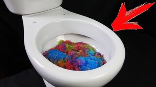 WHAT IF I FLUSH THIS STUFF DOWN A TOILET?!? NOT CLICKBAIT!