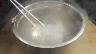 IS IT POSSIBLE TO BOIL LIQUID NITROGEN WITH AN IMMERSION WATER HEATER?!?