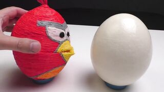 3D Pen: MAKING THE ANGRY BIRDS RED CASE FOR AN OSTRICH EGG