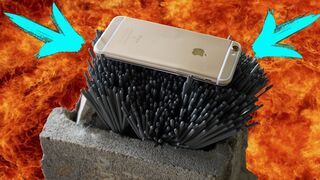 iPhone 7 OVER 1000 SPARKLERS ! Will it Survive ?