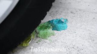 Experiment: Car vs Pepsi Balloons | Crushing Crunchy & Soft Things by Car!