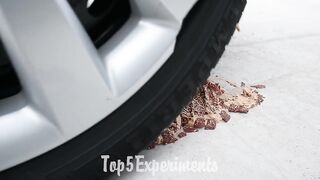 Experiment: Car vs Mentos vs Coca Cola, Sprite, Monster | Crushing Crunchy & Soft Things by Car!