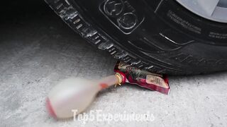 EXPERIMENT: CAR vs JELLY | Crushing Crunchy & Soft Things by Car!