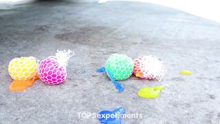 Experiment Car vs Wooden Crayons | Crushing Crunchy & Soft Things by Car