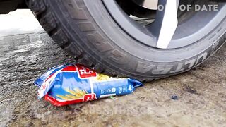 Crushing Crunchy & Soft Things by Car! Experiment: Car vs ICE