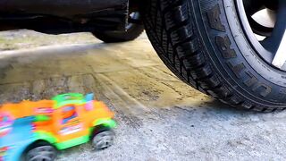 Experiment CAR vs TOYS. Crushing Crunchy & Soft Things by Car!