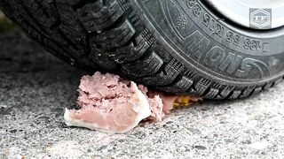 EXPERIMENT Car vs 1000 MARBLES Crushing Crunchy & Soft Things by Car