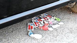 EXPERIMENT Car vs COCA COLA Crushing Crunchy & Soft Things by Car