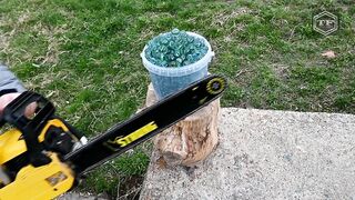 EXPERIMENT CHAINSAW vs 10000 MARBLES