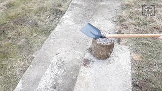 EXPERIMENT 1000 SNAPPERS FIRECRACKERS vs SHOVEL