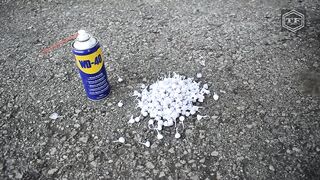 EXPERIMENT 1000 SNAPPERS FIRECRACKERS vs WD-40