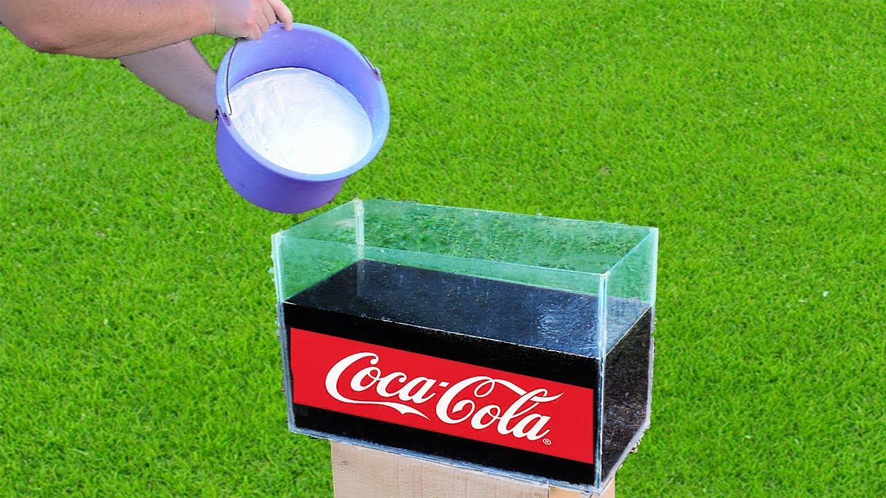 coca cola and baking soda experiment explanation