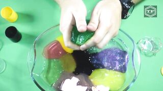 EXPERIMENT Slime Smoothie - Mixing Old Slimes And More Stuff