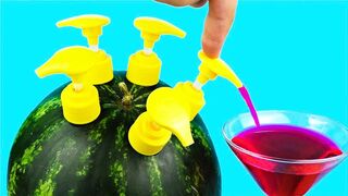 TOP SIMPLE LIFE HACKS WITH WATERMELON!