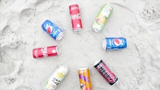 EXPERIMENT !! Coca Cola, Sprite, Fanta & Other Carbonated Soft Drinks Vs Mentos Underground