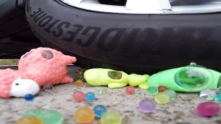 Crushing Crunchy & Soft Things by Car! Experiment Car Vs Skull